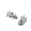 Diamantøredobber Sofia i hvitt gull 0,16 ct -2120716