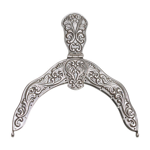 Veskelås, plett oksidert. Graffer 