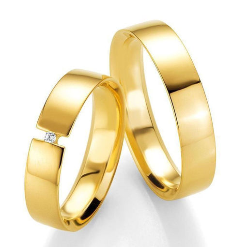 Bilde av Gifteringer i gult gull 9 kt, 5 mm. PROFIL LIGHT -  48044190