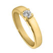 Forlovelsesring i gult gull med 0,20 ct diamant-85010200