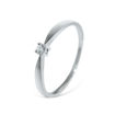 Diamantring i hvitt gull med 0,03 ct W-Si - COC00552h