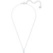 Swarovski smykke Attract Trilogy Round Pendant, White, Rhodium plated - 5414970