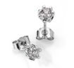 Sitara diamant øredobber med  2/0,32 ct W-Si-422132