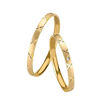 Gifteringer i gult gull 14 kt, 2 mm. BASIC SLIM - 48043170