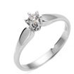 Diamantring forlovelsesring Sofia 0,15ct W/SI -120715