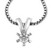 Diamantsmykke Sofia i gull med 0,15 ct W-Si-1120715