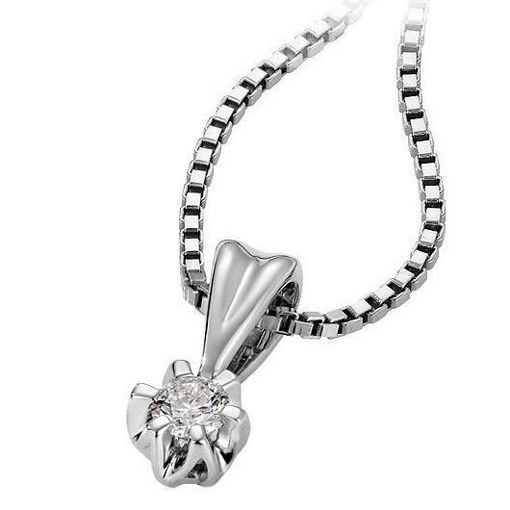 Diamantsmykke Sitara i gull med 0,20 ct W-Si-322120