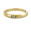 Iselin alliansering i 585 gult gull med diamant - 85010030