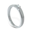 Iselin alliansering i hvitt gull med diamant - 8501010