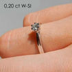 illustrasjon med hand av forlovelsesring – 222116