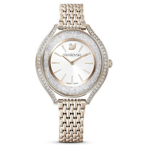 Swarovski klokke Crystalline Aura, gult - 5519456