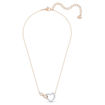 Swarovski smykkesett Infinity Heart, gull - 5521040