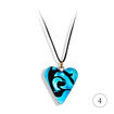 Hjertesmykke Hidden Magic, blått, håndlaget -28020695