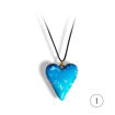 Hjertesmykke Blå hjerte, håndlaget -28020713