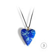 Hjertesmykke Mørke blå hjerte, håndlaget -28020715
