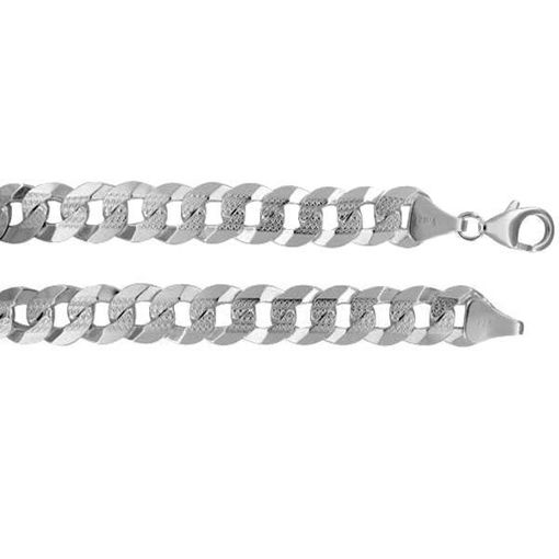 Sølvarmbånd i 8 mm - 490198
