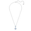Swarovski smykke Angelic Necklace, Blue, Rhodium plated - 5559381