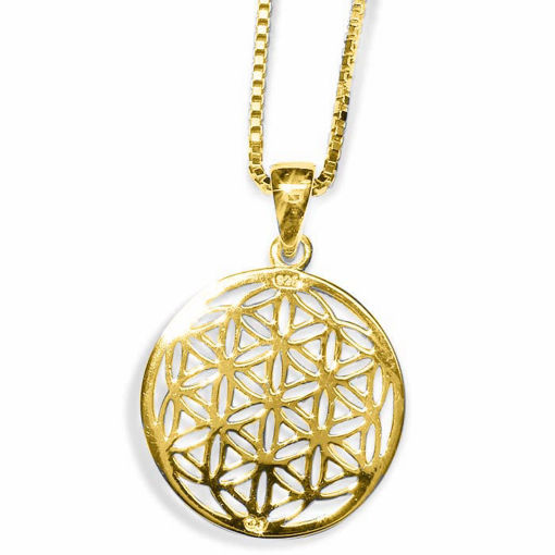 Smykke forgylt sølv sirkel -1312201813