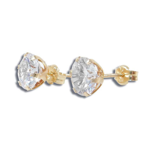 Gulløredobber med zirkonia - 159000