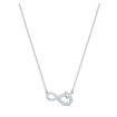 Swarovski smykke Infinity Necklace, hvitt - 5520576