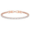 Swarovski herre armbånd Tennis Deluxe,Rose-gold tone - 5513400
