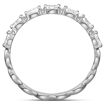 Swarovski ring Vittore Marquise, hvitt - 5366579