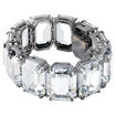 Swarovski armbånd Millenia bracelet Octagon cut crystals, white, rhodium plated - 5599192 