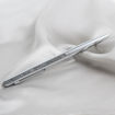 Swarovski Crystal Shimmer ballpoint pen Silver tone, Chrome plated - 5595672