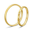 Gifteringer i gult gull 9 kt, 2 mm. BASIC SLIM - 14804331