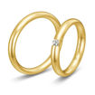 Gifteringer i gult gull 9 kt, 3.5 mm. BASIC LIGHT - 14805739