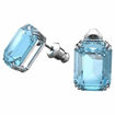 Swarovski øredobber Millenia, Octagon cut crystals, Blue - 5614935
