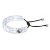 Swarovski armbånd Letra bracelet Yin Yang, White, Rhodium plated - 5614979