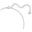 Swarovski smykke Lovely necklace Heart, White, Rhodium plated - 5636444