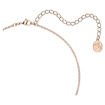 Stella set Star, White, Rose-gold tone plated. Necklace length: 38 cm Earring length: 2.3 cm