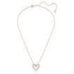 Swarovski smykker Una, Heart, Small, Rose-gold tone - 5628657