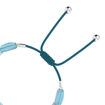Swarovski årmband Letra bracelet Evil eye, Blue, Rhodium plated - 5614971	