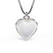 Smykke Hvitt hjerte i sølv, til barn - 119703