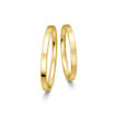 Gifteringer i gult gull 9 kt, 2 mm. BASIC SLIM - 14804301