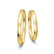 Gifteringer i gult gull 9 kt, 2.5 mm. BASIC SLIM - 14804309