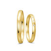 Gifteringer i gult gull 9 kt, 2.5 mm. BASIC SLIM - 148043150