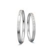 Gifteringer i platina 950, 2 mm. BASIC SLIM - 44804319