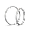Gifteringer i platina 950, 2 mm. BASIC SLIM - 44804329