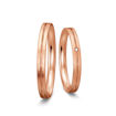 Gifteringer i rødt  gull 9 kt, 2.5 mm. BASIC SLIM - 1480432100