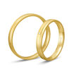 Gifteringer i gult gull 9 kt, 3 mm. BASIC LIGHT - 14805605