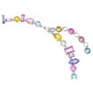 Swarovski collier Gema necklace Multicolored, Rhodium plated - 5613738