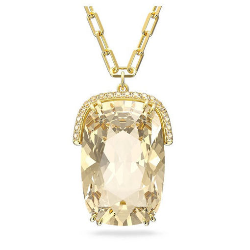 Swarovski smykke Harmonia pendant Oversized crystal, Gold tone, Gold-tone plated - 5646685
