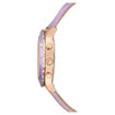 Swarovski klokke Octea Lux Chrono watch Leather strap, Purple, Rose gold-tone finish - 5632263