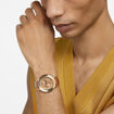 Swarovski klokke Octea Lux Chrono watch Leather strap, Brown, Gold-tone finish - 5632260