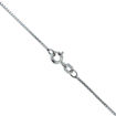 Veneziansk sølv rhodinert kjede 34 cm / 0,9 mm -121050534