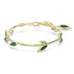 Swarovski armbånd Dellium bracelet Bamboo, Green, Gold-tone plated - 5645374